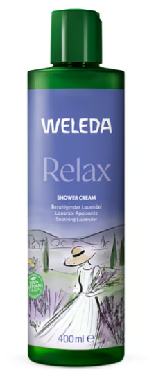 Weleda Bagno Doccia Cremosa Relax Lavanda 400 ml